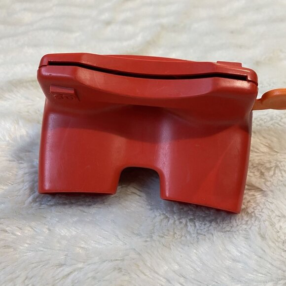 Vintage Viewmaster 3D Red Viewing Retro Orange Depressor Toys Game Viewer Slides - Picture 3 of 6